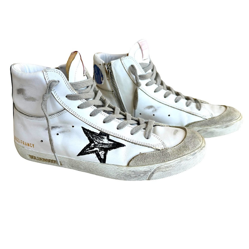 Golden Goose Francy star patch lace up sneaker